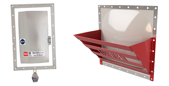 BESS Deflector and vent