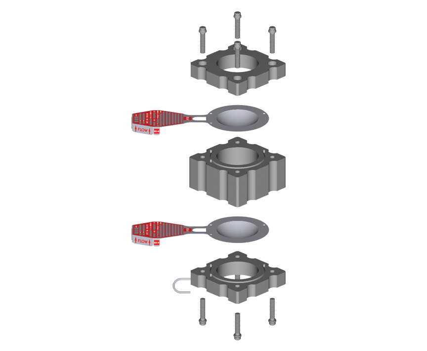 Double Disks Explosive View